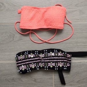 Victoria Secret Bandeau Bikini Tops